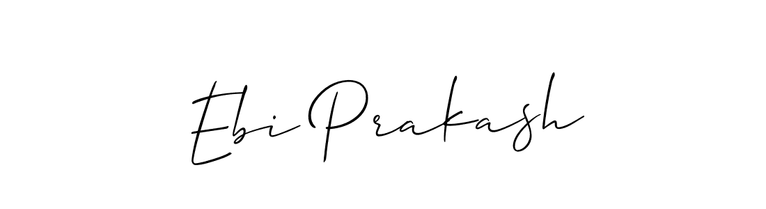 Best and Professional Signature Style for Ebi Prakash. Allison_Script Best Signature Style Collection. Ebi Prakash signature style 2 images and pictures png