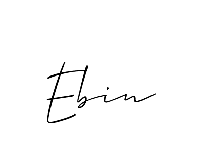 Make a short Ebin signature style. Manage your documents anywhere anytime using Allison_Script. Create and add eSignatures, submit forms, share and send files easily. Ebin signature style 2 images and pictures png