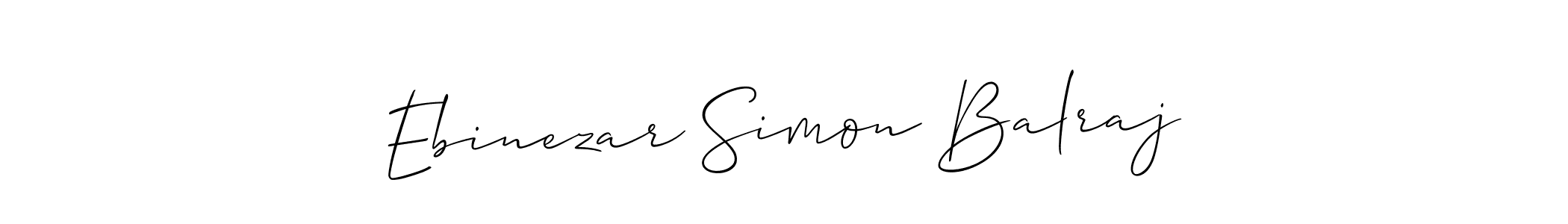 See photos of Ebinezar Simon Balraj official signature by Spectra . Check more albums & portfolios. Read reviews & check more about Allison_Script font. Ebinezar Simon Balraj signature style 2 images and pictures png