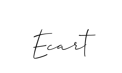 Make a beautiful signature design for name Ecart. Use this online signature maker to create a handwritten signature for free. Ecart signature style 2 images and pictures png