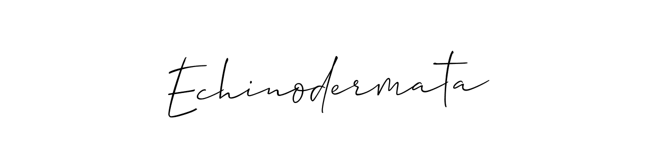 if you are searching for the best signature style for your name Echinodermata. so please give up your signature search. here we have designed multiple signature styles  using Allison_Script. Echinodermata signature style 2 images and pictures png