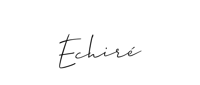 Similarly Allison_Script is the best handwritten signature design. Signature creator online .You can use it as an online autograph creator for name Echiré. Echiré signature style 2 images and pictures png