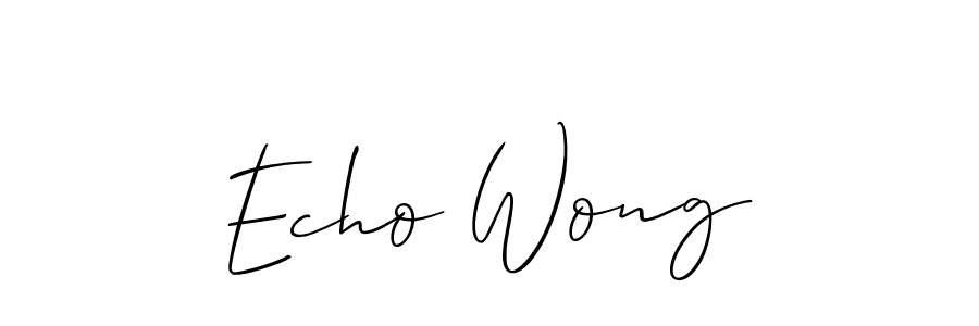 Also You can easily find your signature by using the search form. We will create Echo Wong name handwritten signature images for you free of cost using Allison_Script sign style. Echo Wong signature style 2 images and pictures png