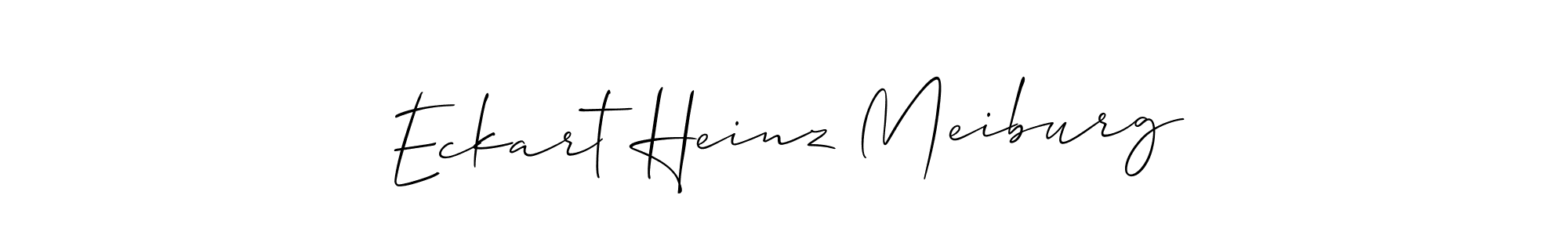Make a beautiful signature design for name Eckart Heinz Meiburg. Use this online signature maker to create a handwritten signature for free. Eckart Heinz Meiburg signature style 2 images and pictures png