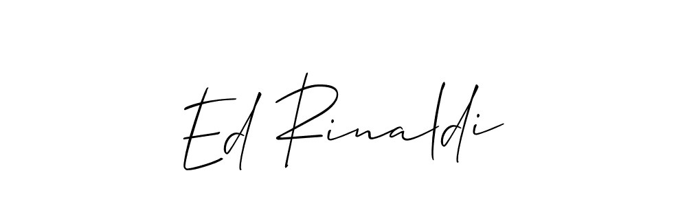 Also You can easily find your signature by using the search form. We will create Ed Rinaldi name handwritten signature images for you free of cost using Allison_Script sign style. Ed Rinaldi signature style 2 images and pictures png