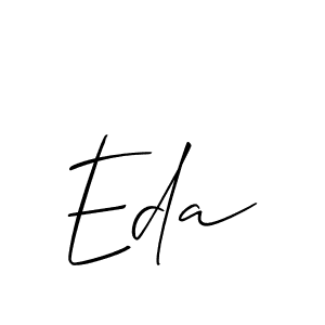 How to Draw Eda signature style? Allison_Script is a latest design signature styles for name Eda. Eda signature style 2 images and pictures png