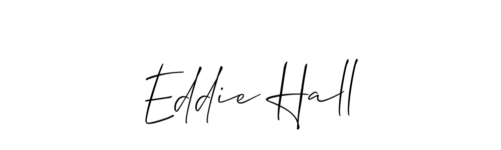Allison_Script is a professional signature style that is perfect for those who want to add a touch of class to their signature. It is also a great choice for those who want to make their signature more unique. Get Eddie Hall name to fancy signature for free. Eddie Hall signature style 2 images and pictures png