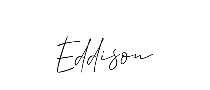 You can use this online signature creator to create a handwritten signature for the name Eddison. This is the best online autograph maker. Eddison signature style 2 images and pictures png