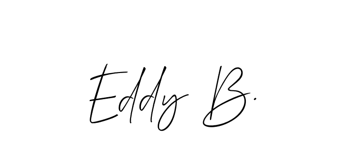 It looks lik you need a new signature style for name Eddy B.. Design unique handwritten (Allison_Script) signature with our free signature maker in just a few clicks. Eddy B. signature style 2 images and pictures png