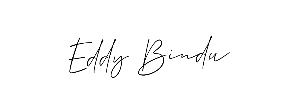 Once you've used our free online signature maker to create your best signature Allison_Script style, it's time to enjoy all of the benefits that Eddy Bindu name signing documents. Eddy Bindu signature style 2 images and pictures png