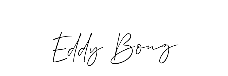 Also we have Eddy Bong name is the best signature style. Create professional handwritten signature collection using Allison_Script autograph style. Eddy Bong signature style 2 images and pictures png