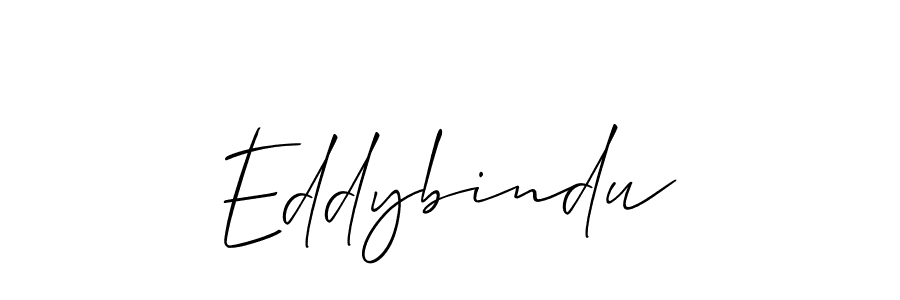 Also we have Eddybindu name is the best signature style. Create professional handwritten signature collection using Allison_Script autograph style. Eddybindu signature style 2 images and pictures png