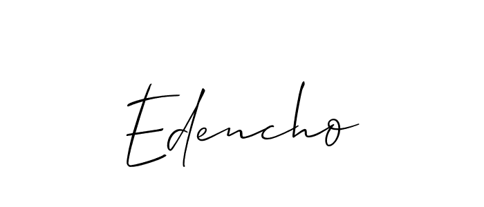 You can use this online signature creator to create a handwritten signature for the name Edencho. This is the best online autograph maker. Edencho signature style 2 images and pictures png