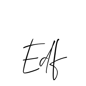 How to Draw Edf signature style? Allison_Script is a latest design signature styles for name Edf. Edf signature style 2 images and pictures png