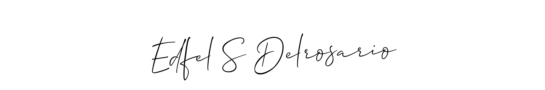 Here are the top 10 professional signature styles for the name Edfel S Delrosario. These are the best autograph styles you can use for your name. Edfel S Delrosario signature style 2 images and pictures png