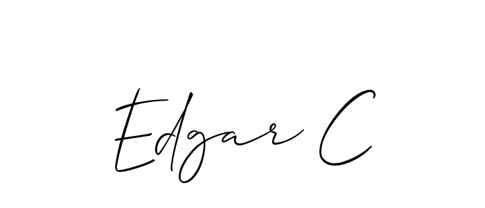Here are the top 10 professional signature styles for the name Edgar C. These are the best autograph styles you can use for your name. Edgar C signature style 2 images and pictures png