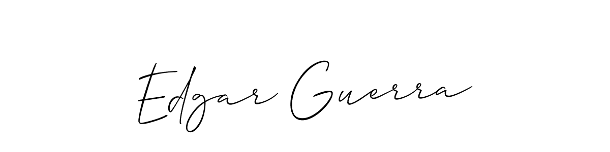 It looks lik you need a new signature style for name Edgar Guerra. Design unique handwritten (Allison_Script) signature with our free signature maker in just a few clicks. Edgar Guerra signature style 2 images and pictures png