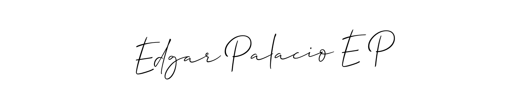 Make a beautiful signature design for name Edgar Palacio E P. Use this online signature maker to create a handwritten signature for free. Edgar Palacio E P signature style 2 images and pictures png