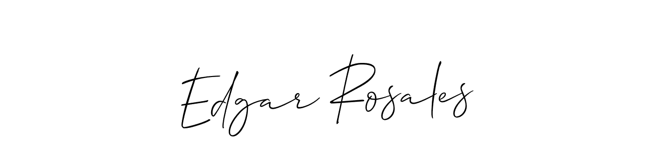 Create a beautiful signature design for name Edgar Rosales. With this signature (Allison_Script) fonts, you can make a handwritten signature for free. Edgar Rosales signature style 2 images and pictures png