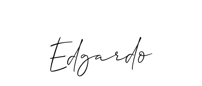 Make a beautiful signature design for name Edgardo. With this signature (Allison_Script) style, you can create a handwritten signature for free. Edgardo signature style 2 images and pictures png