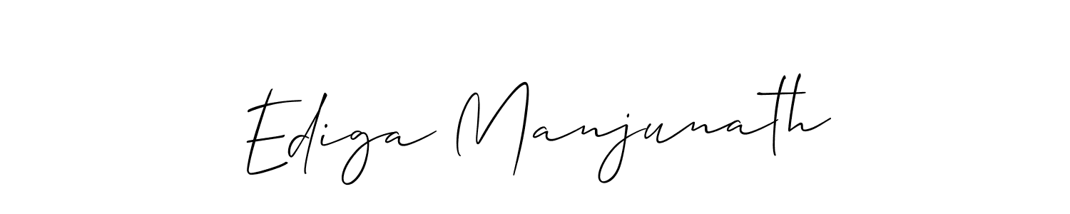 Once you've used our free online signature maker to create your best signature Allison_Script style, it's time to enjoy all of the benefits that Ediga Manjunath name signing documents. Ediga Manjunath signature style 2 images and pictures png