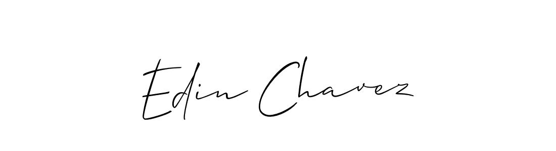 Create a beautiful signature design for name Edin Chavez. With this signature (Allison_Script) fonts, you can make a handwritten signature for free. Edin Chavez signature style 2 images and pictures png