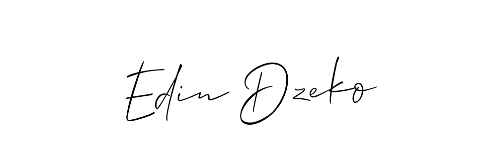 Edin Dzeko stylish signature style. Best Handwritten Sign (Allison_Script) for my name. Handwritten Signature Collection Ideas for my name Edin Dzeko. Edin Dzeko signature style 2 images and pictures png