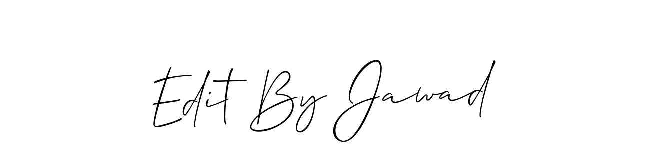 Make a beautiful signature design for name Edit By Jawad. Use this online signature maker to create a handwritten signature for free. Edit By Jawad signature style 2 images and pictures png