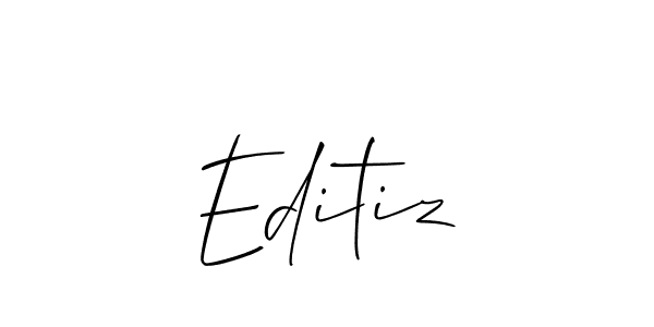 Editiz stylish signature style. Best Handwritten Sign (Allison_Script) for my name. Handwritten Signature Collection Ideas for my name Editiz. Editiz signature style 2 images and pictures png