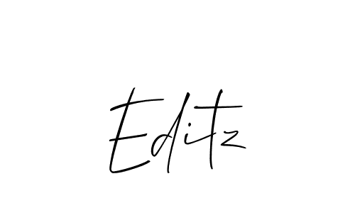 You can use this online signature creator to create a handwritten signature for the name Editz. This is the best online autograph maker. Editz signature style 2 images and pictures png