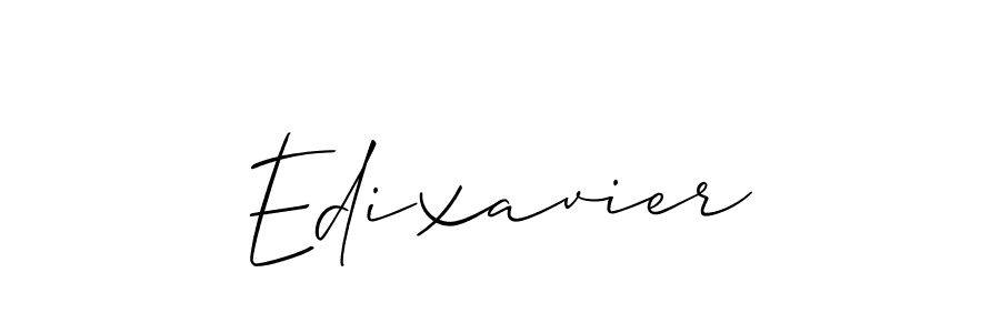 It looks lik you need a new signature style for name Edixavier. Design unique handwritten (Allison_Script) signature with our free signature maker in just a few clicks. Edixavier signature style 2 images and pictures png