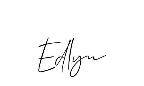 Make a short Edlyn signature style. Manage your documents anywhere anytime using Allison_Script. Create and add eSignatures, submit forms, share and send files easily. Edlyn signature style 2 images and pictures png