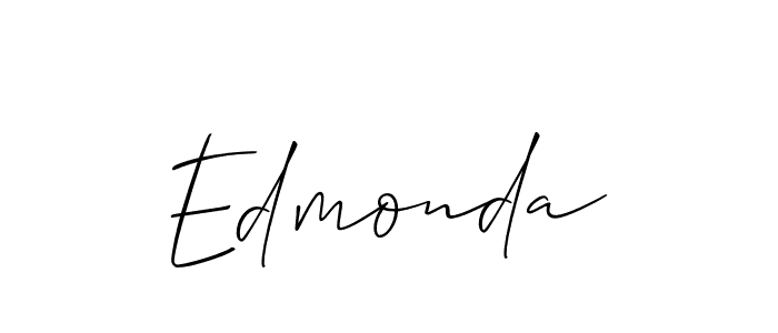 if you are searching for the best signature style for your name Edmonda. so please give up your signature search. here we have designed multiple signature styles  using Allison_Script. Edmonda signature style 2 images and pictures png