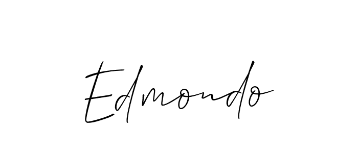 Create a beautiful signature design for name Edmondo. With this signature (Allison_Script) fonts, you can make a handwritten signature for free. Edmondo signature style 2 images and pictures png