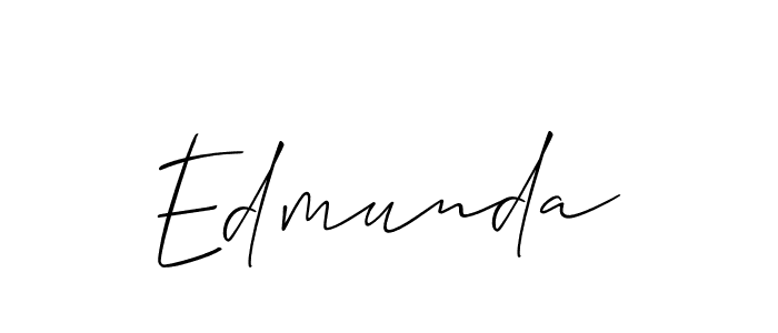 How to Draw Edmunda signature style? Allison_Script is a latest design signature styles for name Edmunda. Edmunda signature style 2 images and pictures png