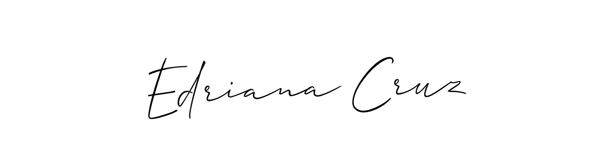 You can use this online signature creator to create a handwritten signature for the name Edriana Cruz. This is the best online autograph maker. Edriana Cruz signature style 2 images and pictures png