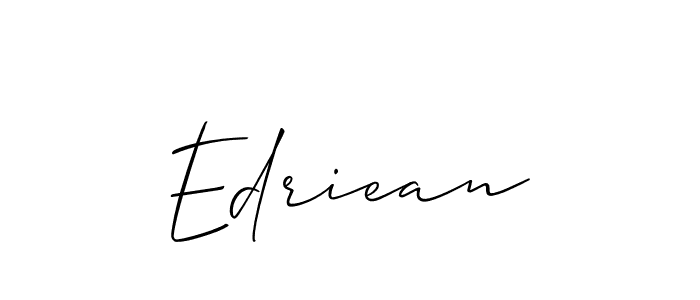How to Draw Edriean signature style? Allison_Script is a latest design signature styles for name Edriean. Edriean signature style 2 images and pictures png