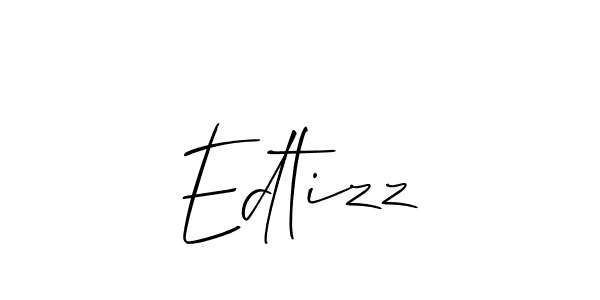 Make a beautiful signature design for name Edtizz. Use this online signature maker to create a handwritten signature for free. Edtizz signature style 2 images and pictures png