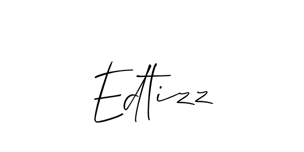 Make a beautiful signature design for name Edtizz. Use this online signature maker to create a handwritten signature for free. Edtizz signature style 2 images and pictures png