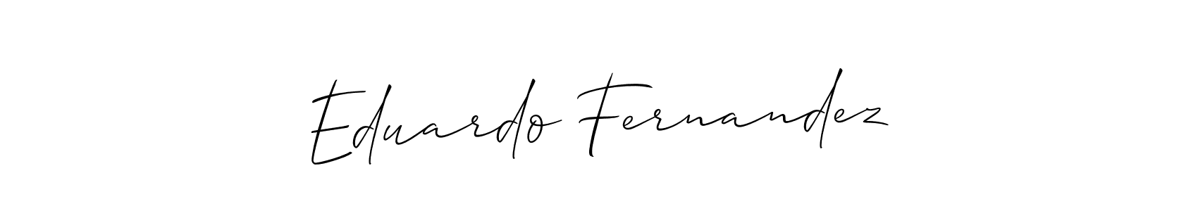 Create a beautiful signature design for name Eduardo Fernandez. With this signature (Allison_Script) fonts, you can make a handwritten signature for free. Eduardo Fernandez signature style 2 images and pictures png