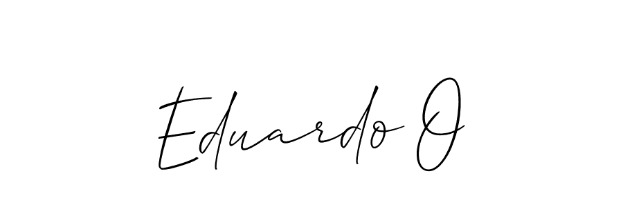 Allison_Script is a professional signature style that is perfect for those who want to add a touch of class to their signature. It is also a great choice for those who want to make their signature more unique. Get Eduardo O name to fancy signature for free. Eduardo O signature style 2 images and pictures png