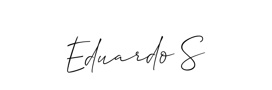 Check out images of Autograph of Eduardo S name. Actor Eduardo S Signature Style. Allison_Script is a professional sign style online. Eduardo S signature style 2 images and pictures png