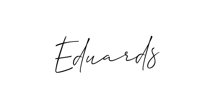 if you are searching for the best signature style for your name Eduards. so please give up your signature search. here we have designed multiple signature styles  using Allison_Script. Eduards signature style 2 images and pictures png