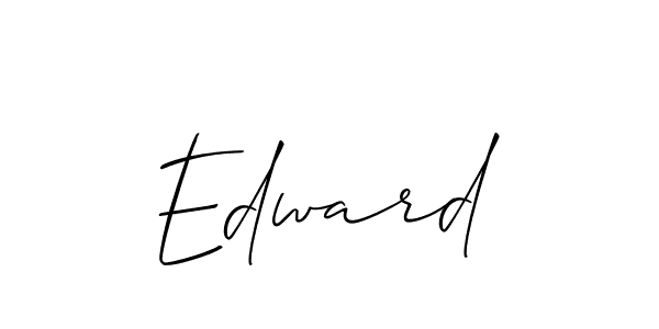 Similarly Allison_Script is the best handwritten signature design. Signature creator online .You can use it as an online autograph creator for name Edward. Edward signature style 2 images and pictures png