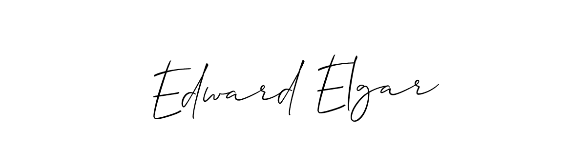 Best and Professional Signature Style for Edward Elgar. Allison_Script Best Signature Style Collection. Edward Elgar signature style 2 images and pictures png