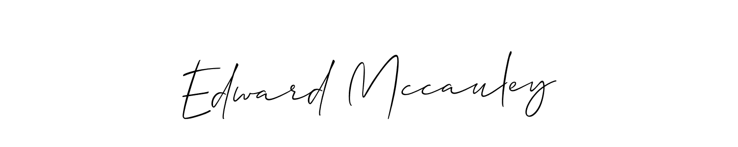 Similarly Allison_Script is the best handwritten signature design. Signature creator online .You can use it as an online autograph creator for name Edward Mccauley. Edward Mccauley signature style 2 images and pictures png