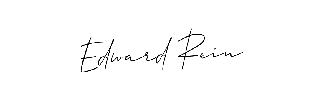 Similarly Allison_Script is the best handwritten signature design. Signature creator online .You can use it as an online autograph creator for name Edward Rein. Edward Rein signature style 2 images and pictures png