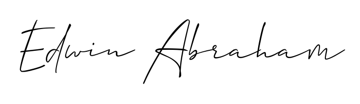Allison_Script is a professional signature style that is perfect for those who want to add a touch of class to their signature. Get Edwin Abraham name fancy signature for free. Edwin Abraham signature style 2 images and pictures png