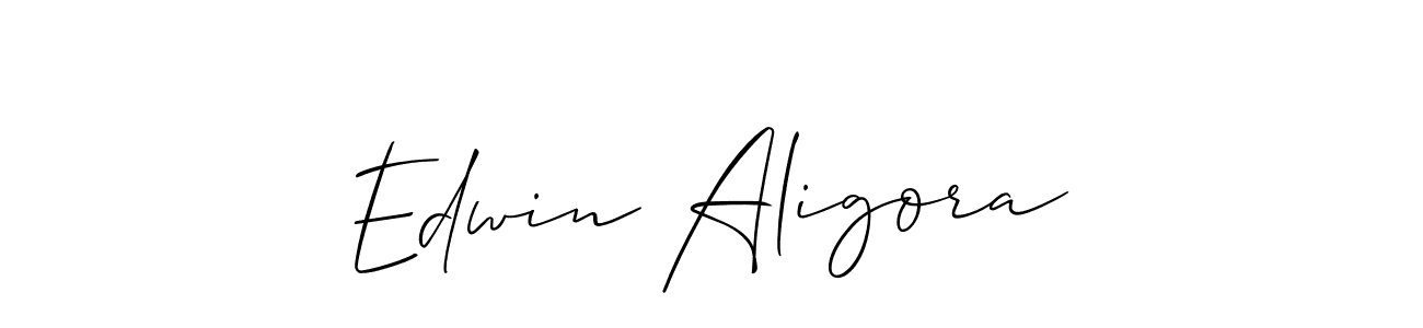 Allison_Script is a professional signature style that is perfect for those who want to add a touch of class to their signature. It is also a great choice for those who want to make their signature more unique. Get Edwin Aligora name to fancy signature for free. Edwin Aligora signature style 2 images and pictures png