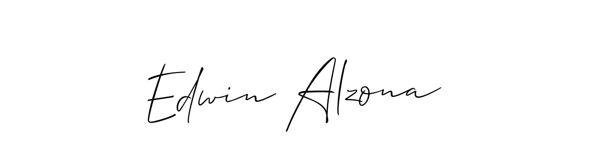 Similarly Allison_Script is the best handwritten signature design. Signature creator online .You can use it as an online autograph creator for name Edwin Alzona. Edwin Alzona signature style 2 images and pictures png